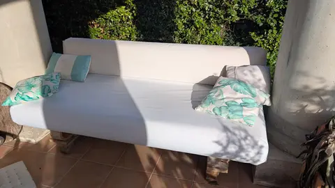 Canapé d'extérieur