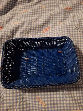 petite panière bleue