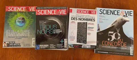 Lot de 71 Science & Vie (2018 à 2022 + hors-séries)