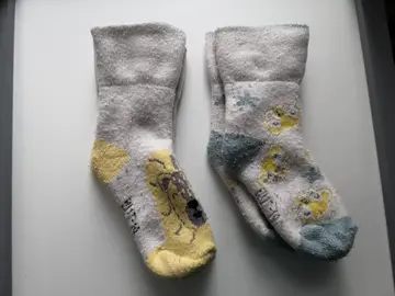 Lot de 2 paires de chaussettes Pointure 17/19