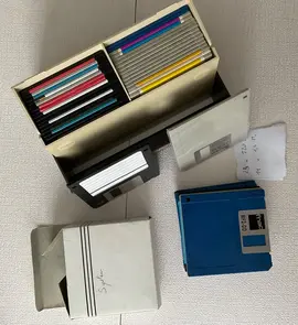 lot de disquette 3”1/2