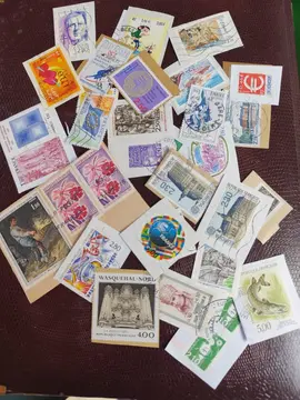 lot vrac timbres France n°1 du 8/02