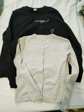 Sweat et Gilets 10 ans