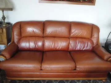 Canapé cuir
