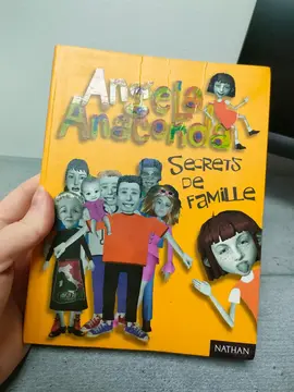 livre angela anaconda secrets de famille