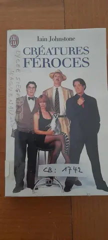 Livre : Créatures féroces