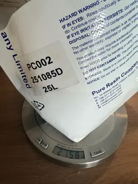 2,1Kg de resine adoucisseur