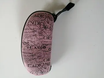 Donne étui à lunettes rose