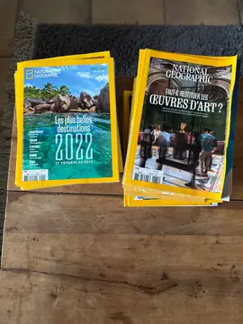 magazines National Géographique