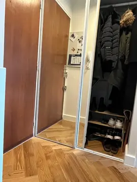 Don portes coulissantes avec miroirs – à démonter