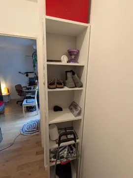 meuble de rangement blanc ikea