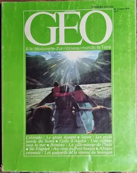 Collection de 30 ans du magazine GEO