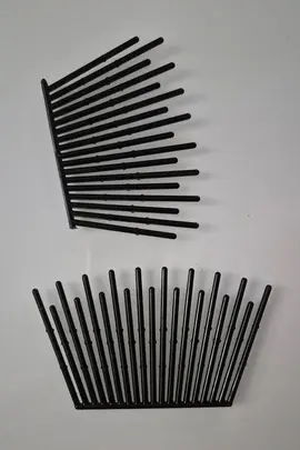 Barrettes à cheveux noires