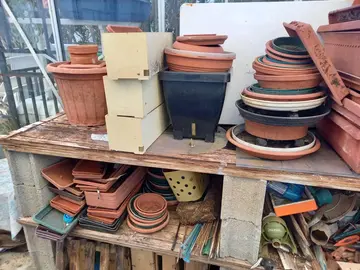 gros lot de jardinières pot de fleurs