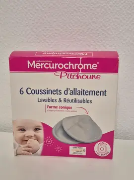 Coussinets d'allaitement x 6 Mercurochrome