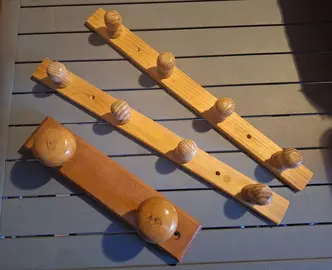 porte manteaux en bois