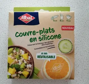 Couvre-plats en silicone