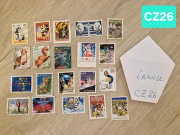 Lot de timbres français CZ26