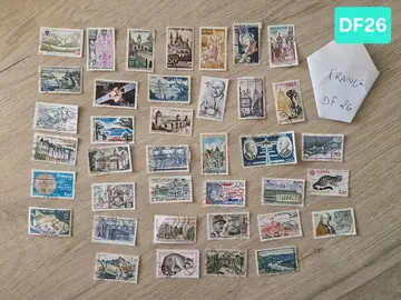 Lot de timbres français DF26
