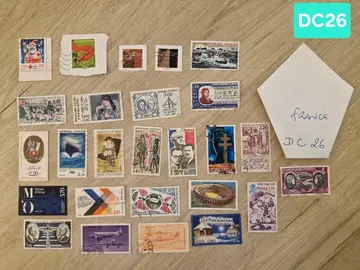 Lot de timbres français DC26