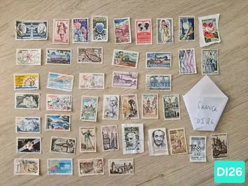 Lot de timbres français DI26
