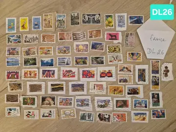 Lot de timbres français DL26