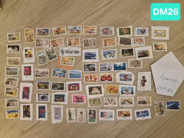 Lot de timbres français DM26
