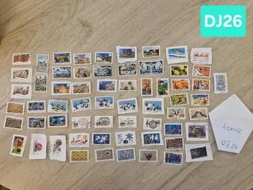 Lot de timbres français DJ26