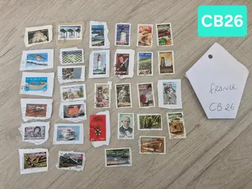 Lot de timbres français CB26