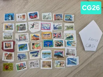 Lot de timbres français CG26