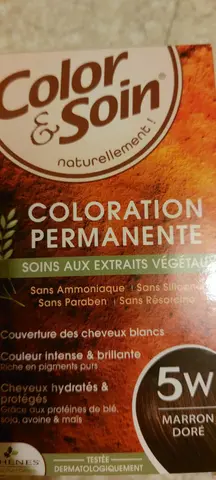 color soin marron doré 3 chenes 5 w