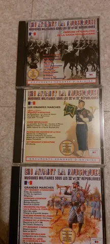 3 cd musique militaire