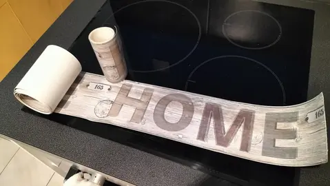 Frise papier peint "Home"