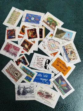 lot timbres France 2011..