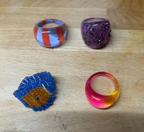 lot de bagues fantaisie