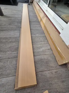 planches d’aggloméré plaqué hêtre