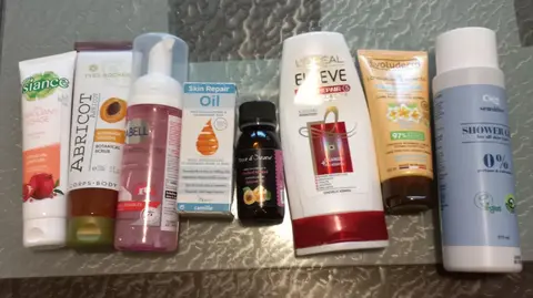 Divers produits de beauté