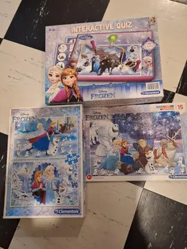 Lot jeux Reine des neiges
