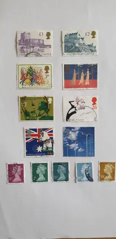 Timbres Royaume Uni