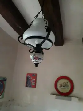 suspension porcelaine