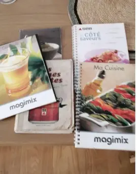 livres recettes Magimix et autres