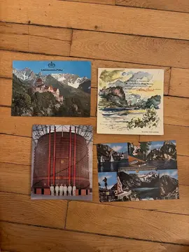 cartes postales disques