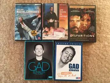 lot de 5 DVD