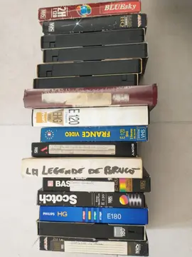 Cassettes vhs et audio