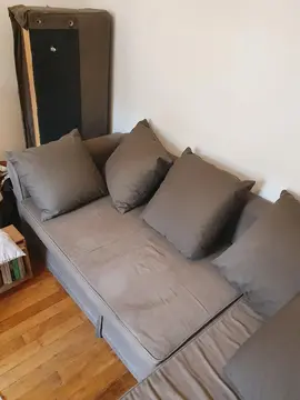 Canapé d'angle convertible Ikea Moheda