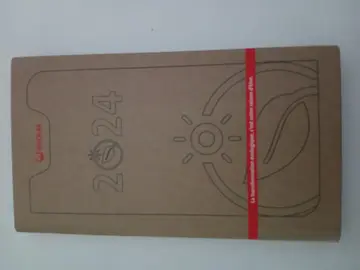 Carnet agenda Veolia 2024 - 16,5 cm x 9,5 cm - Neuf