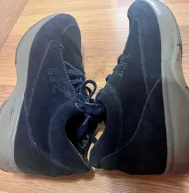 Sneakers Lumberjack T39 – cuir suédé bleu marine – de seconde main – à donner