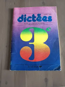 cahier dictees