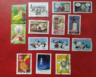 timbres 2005 (A), lot 129