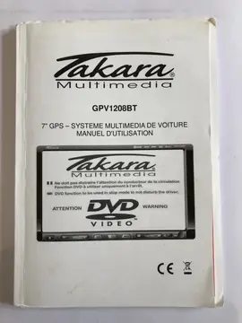 Manuel d utilisation Takara + télécommande